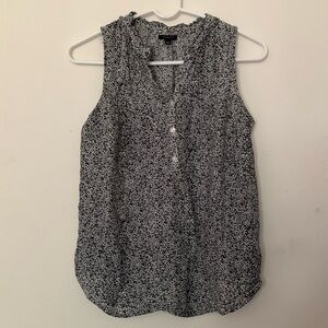 Animal Print Sleeveless Top